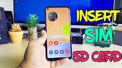 How To Insert SIM & SD Card In Samsung Galaxy A11