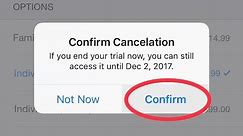 How to cancel a subscription on iPhone/iPad