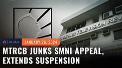 MTRCB junks SMNI appeal, stands by suspension of 2 shows