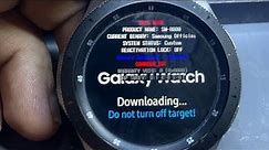 Galaxy Watch 46mm (Flash Firmware Using Wireless Download)