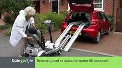 Quingo - Introducing the very portable 'Self-Loading' Quingo Flyte and in-car Docking Station System