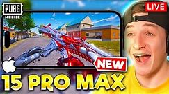 PUBG MOBILE IPHONE 15 PRO MAX GAMEPLAY LIVE - WYNNSANITY