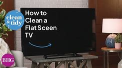 How to Clean a TV Screen So It's Free of Smudges and Streaks - video Dailymotion