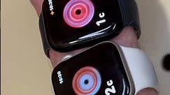 Apple Watch 6 vs Apple Watch 7 измерение уровня кислорода в крови, пульсометр .