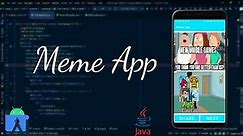 Creating your first Meme App in Android Studio