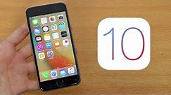 iPhone 6S iOS 10 Full Review! (Beta 1)