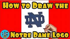 How to Draw the Notre Dame Logo