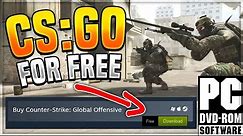 How To: Get CS:GO For FREE + Multiplayer! Legit No Ads, Or Bullcrap!