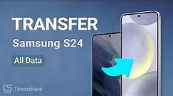How To Transfer Data from Old Samsung to New Samsung s24! | Faster | All data Transfered!