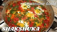 Shakshuka przepis żydowski na jajka w pomidorach