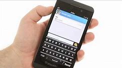 BlackBerry Z10 user interface