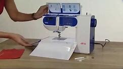 Elna Lotus Sewing Machine Demonstration