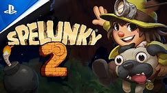 Spelunky 2 - Launch Trailer | PS4