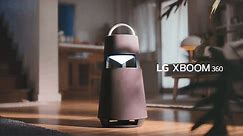 LG at CES 2022 : LG XBOOM 360 - How does 360 Sound change your life?ㅣLG