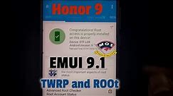 Honor 9 STF-L09 EMUI9.1 TWRP and Root Android 9 (