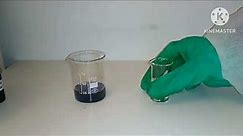Reakcja azotanu (V) chromu (III) z fosforanem sodu (otrzymywanie fosforanu chromu (III) )