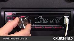 JVC KD-R650 Display and Controls Demo | Crutchfield Video