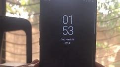 Samsung Note 8 Always On Display Settings