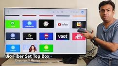 Jio Fiber Set Top Box Review Cable TV Replacement?