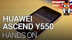 Huawei Ascend Y550 Hands on - 64-Bit-Smartphone with LTE-A for 129 Euro
