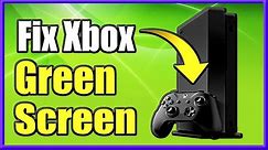 How to FIX Xbox One Stuck on Green Screen of Death (Easy Method!)