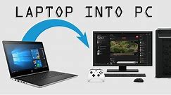 How to Turn Old Laptop into a Desktop PC at Home