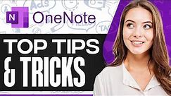 TOP OneNote Tips & Tricks 2024