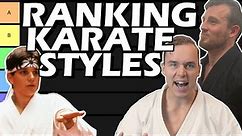 Ranking the Best KARATE STYLES | Karate Tier List With Jesse Enkamp