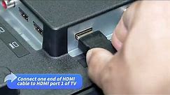 How to use HDMI connect to computer for Haier TV
