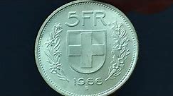 1966 Switzerland 5 Francs Coin • Values, Information, Mintage, History, and More