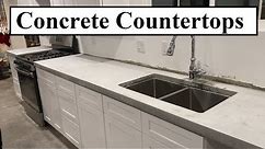 DIY Concrete Countertops For The Kitchen - Pour In Place!