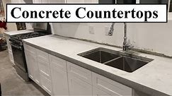 DIY Concrete Countertops For The Kitchen - Pour In Place!