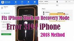 How to Fix iPhone Stuck on Recovery Mode & Error 3194 iPhone Restore Fix