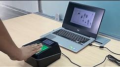 Easy Live Scan Fingerprinting with Aratek A900 FBI FAP 60 Fingerprint Scanner