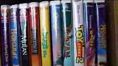 Disney VHS Collection part 1 original video small collection