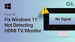 Solving Windows 11 HDMI/TV Monitor Detection Issues: Step-by-Step Guide