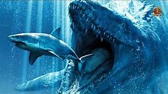Megalodon Vs Mosasaurus - The Ultimate Fight of Giants (2023)