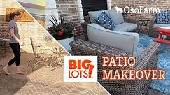 Our BIG LOTS Patio Makeover - All New Patio Furniture - Ready for Outdoor Living