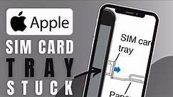 How To Fix Sim Card Tray Stuck On iPhone (Problem Solving)