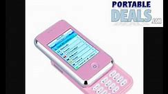 CECT K77 Dual SIM Quad Band Mobile Cell Phone Pink