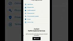 how to contact Netflix customer care
