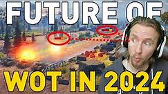 FUTURE OF WORLD OF TANKS IN 2024 REVEALED!!!