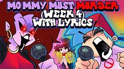 Mommy Must Murder (WEEK 4) WITH LYRICS By RecD - Friday Night Funkin' THE MUSICAL (Lyrical Cover)