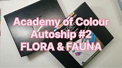 Unboxing! Autoship #2 - FLORA & FAUNA Academy of Colour by Spectrum Noir & Crafter's Companion