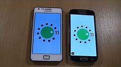 Samsung Galaxy S4 mini & S2 with ANDROID 11 Double Incoming call