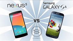 Nexus 5 vs Samsung Galaxy S4