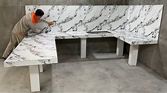 Ideas Building Kitchen Countertops Monolithic Concrete With Ceramic Tiles Luxury