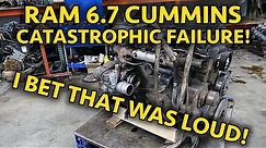 DEMOLISHED 6.7 Ram Cummins Diesel Engine Teardown! Violent End To A Pricey Engine! Worst Diesel Yet?