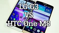 LG G3 VS HTC One M8