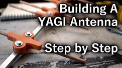 Building A Directional Yagi Antenna for 144 VHF or 433 UHF Amature Radio!